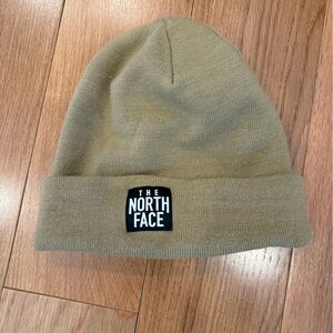 The North Face Khaki Knit Beanie